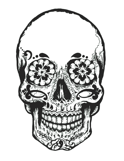 500x648 Gallery For Gt Tumblr Transparent Skull Tumblr Sticker