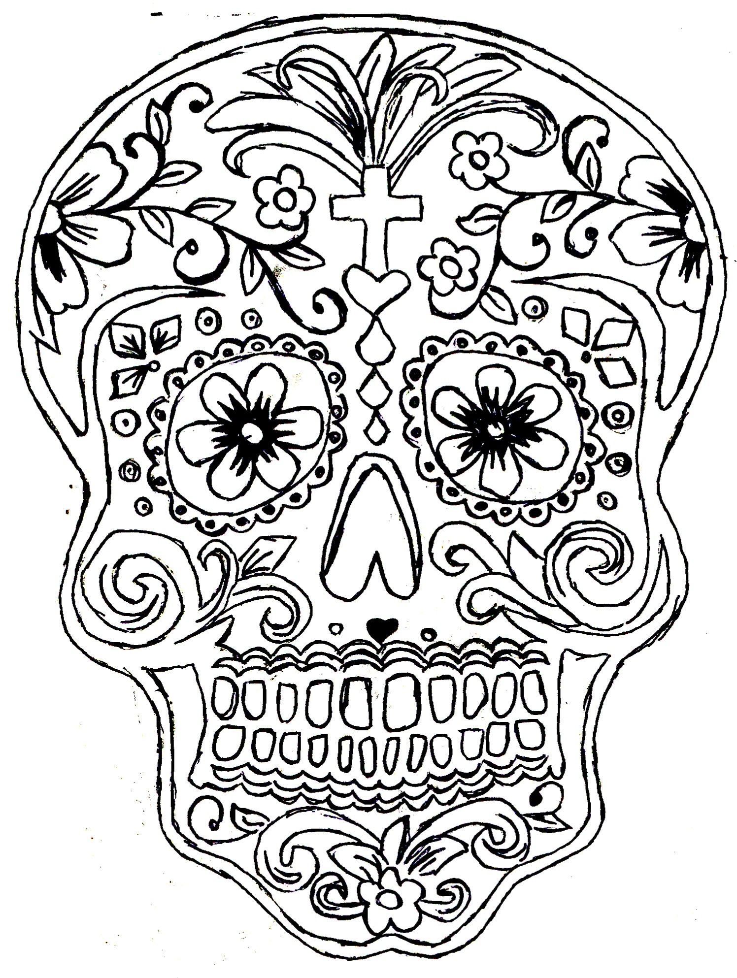 1496x1986 Simple Flower Drawing Tumblr Awesome Skull Drawing Tumblr
