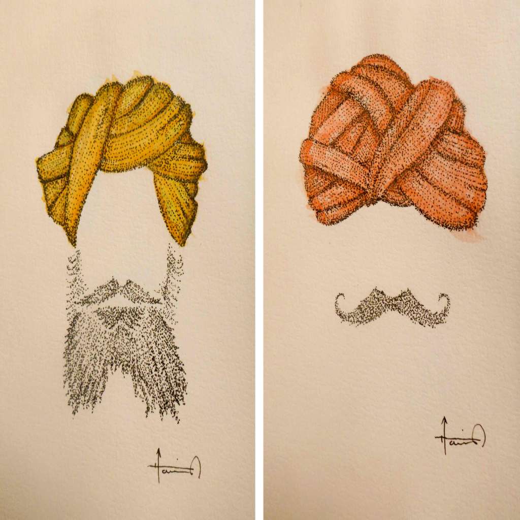 1024x1024 28 Elegant Images Of Turban Drawing