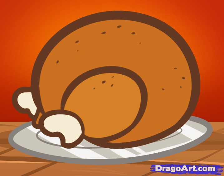 718x566 How To Draw A Thanksgiving Turkey For Kids Cmc Window Ideas