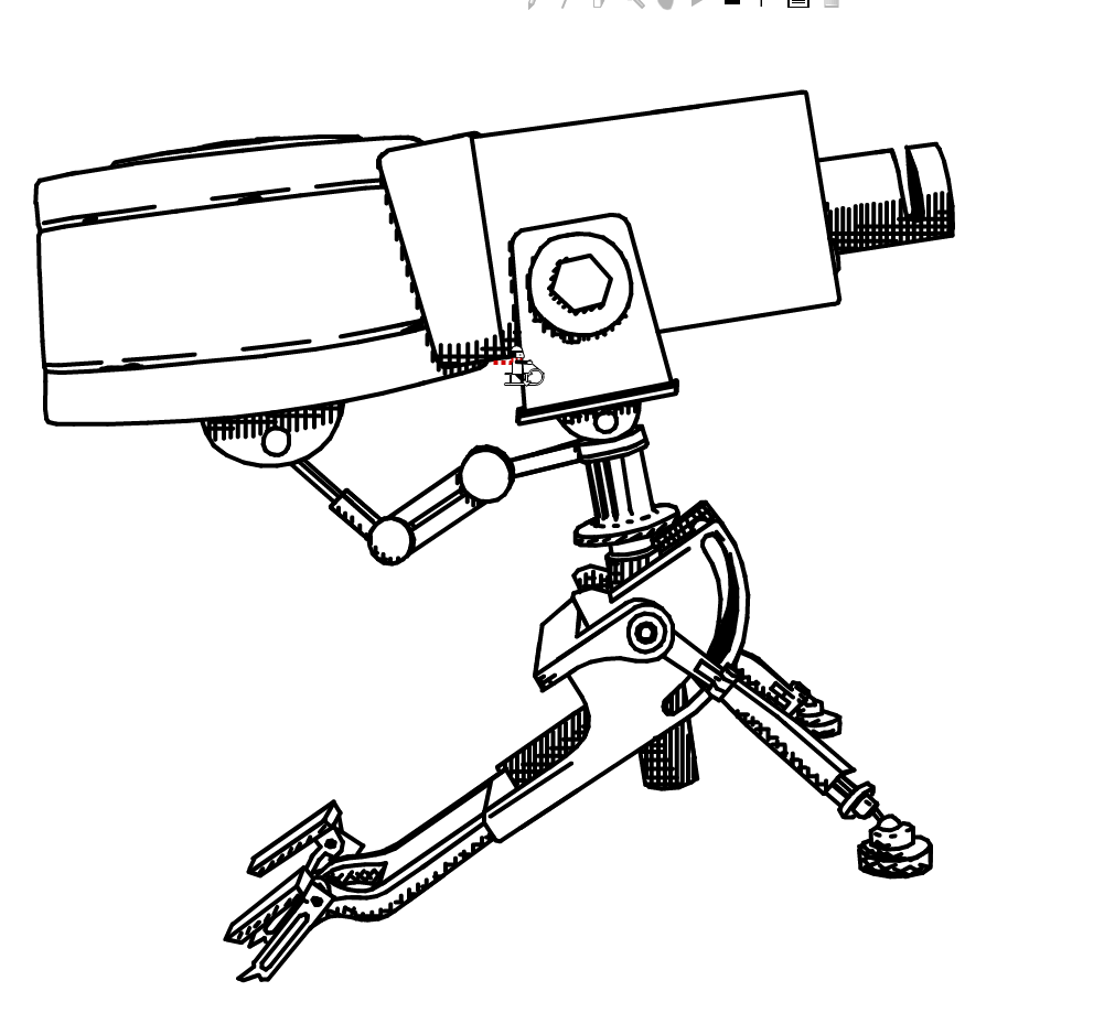 1011x919 I Drew A Sentry Turret In Line Rider Tf2