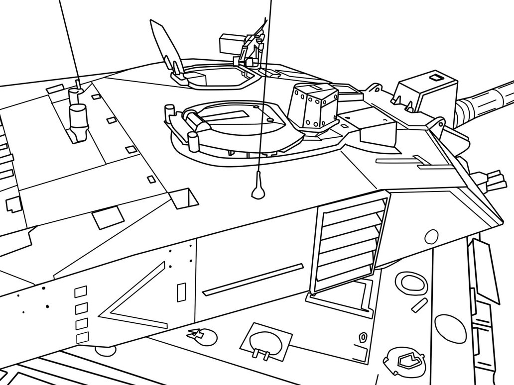 1032x774 Challenger 2 Turret. By Oleedueolo