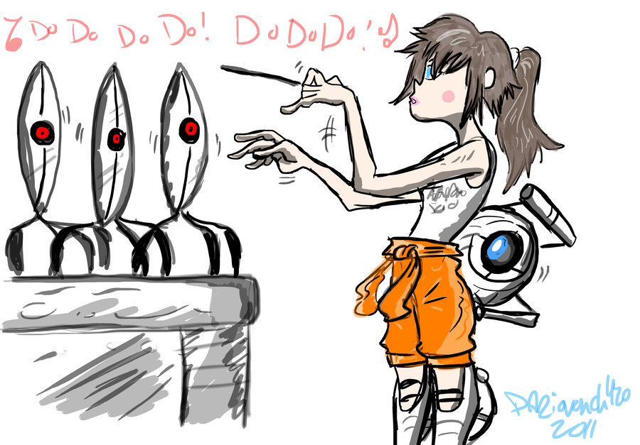 900x627 Portal 2 Turret Choirs By Darivonch420