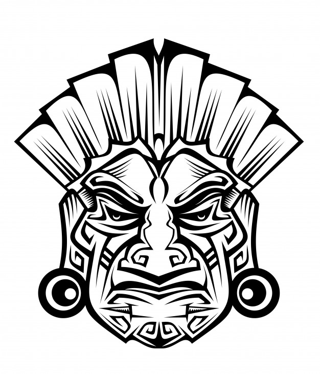 Tutankhamun Mask Drawing at GetDrawings | Free download