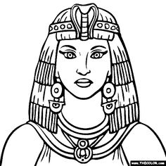 236x236 Egyptian Coloring Pages Tutankhamun Death Mask Coloring Page