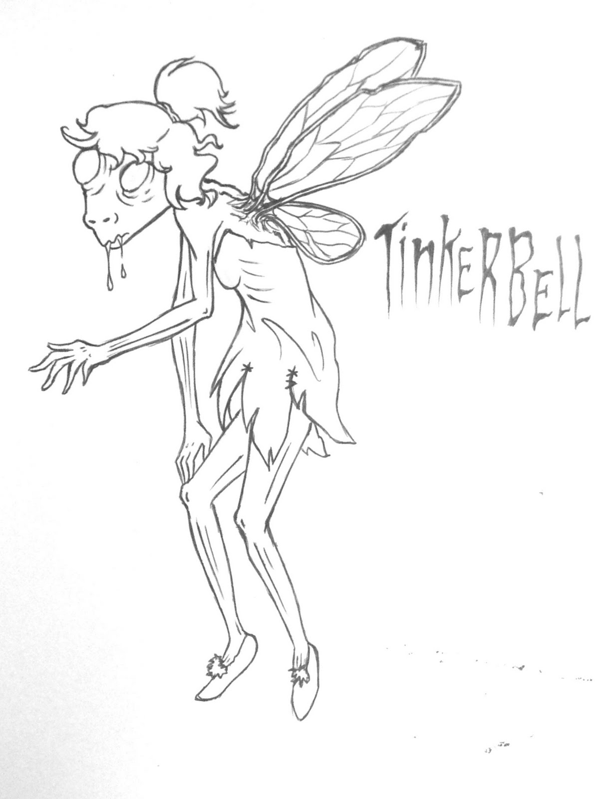 1200x1600 Re(Draw). Twisted Tinkerbell!