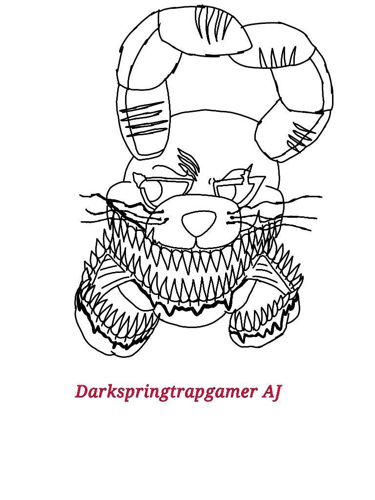 768x1024 Twisted Bonnie Is A Jerk Xd Five Nights At Freddy's Amino