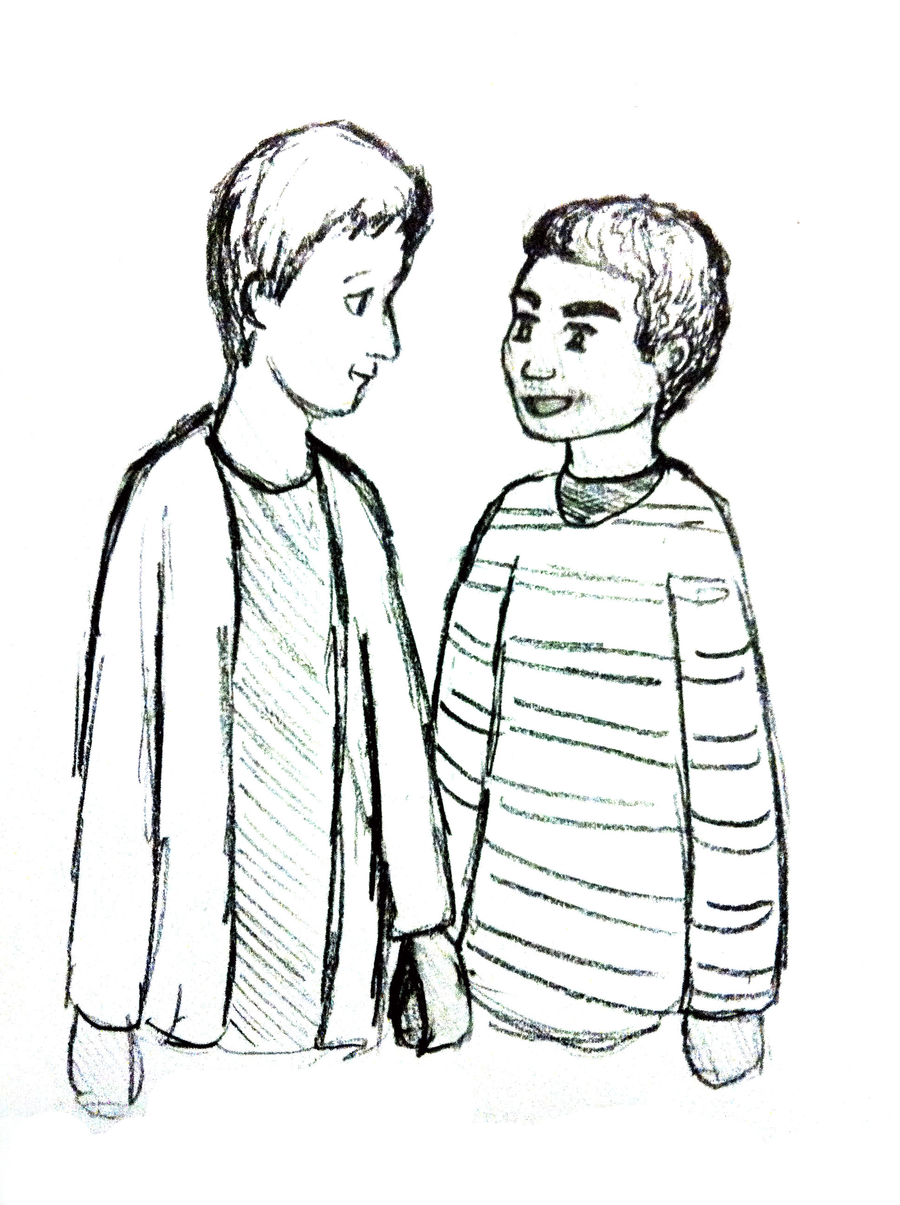 900x1205 Troy And Abed In A Drawing! By Gigogurl