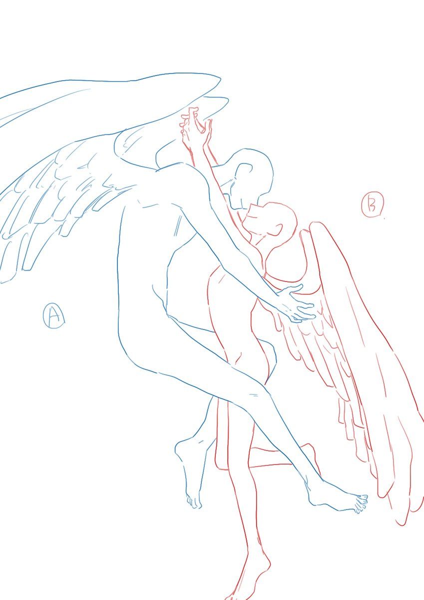 849x1200 On Drawing Tools, Hug And Pose