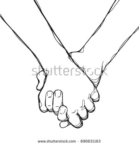 450x470 Collection Of Two Hands Drawing Each Other High Quality
