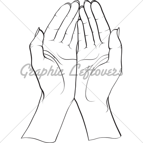 500x500 Two Hands Gl Stock Images