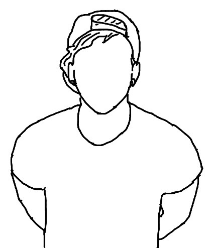 420x494 Collection Of Josh Dun Drawing Easy High Quality, Free