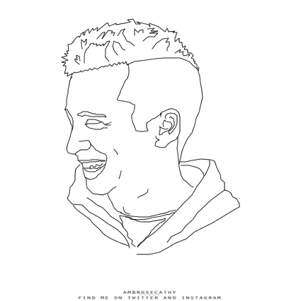 425x426 Collection Of Tyler Joseph Line Drawing High Quality, Free