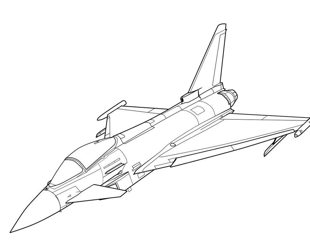 1000x800 Collection Of Typhoon Plane Drawing High Quality, Free