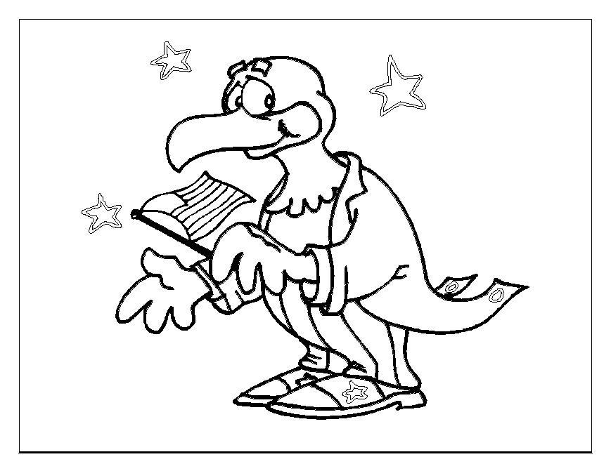 869x671 Uncle Sam Coloring Page