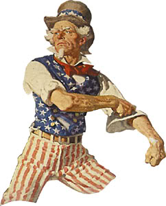 242x300 Uncle Sam Flagg Branded Through World Wars (Part 4 Of 5) Carl