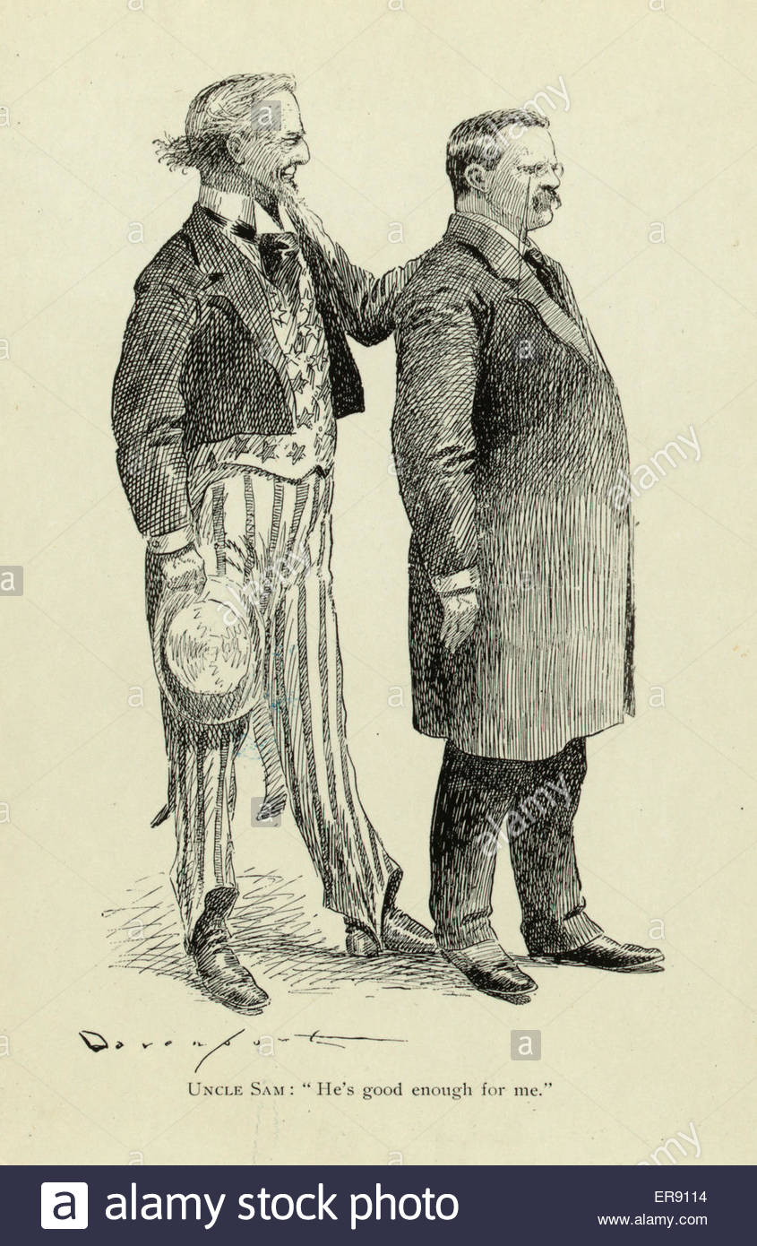 845x1390 Uncle Sam He's Good Enough For Me. Print Of Cartoon Drawing Shows