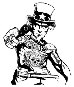 237x280 Design Uncle Sam Gangster Freelancer