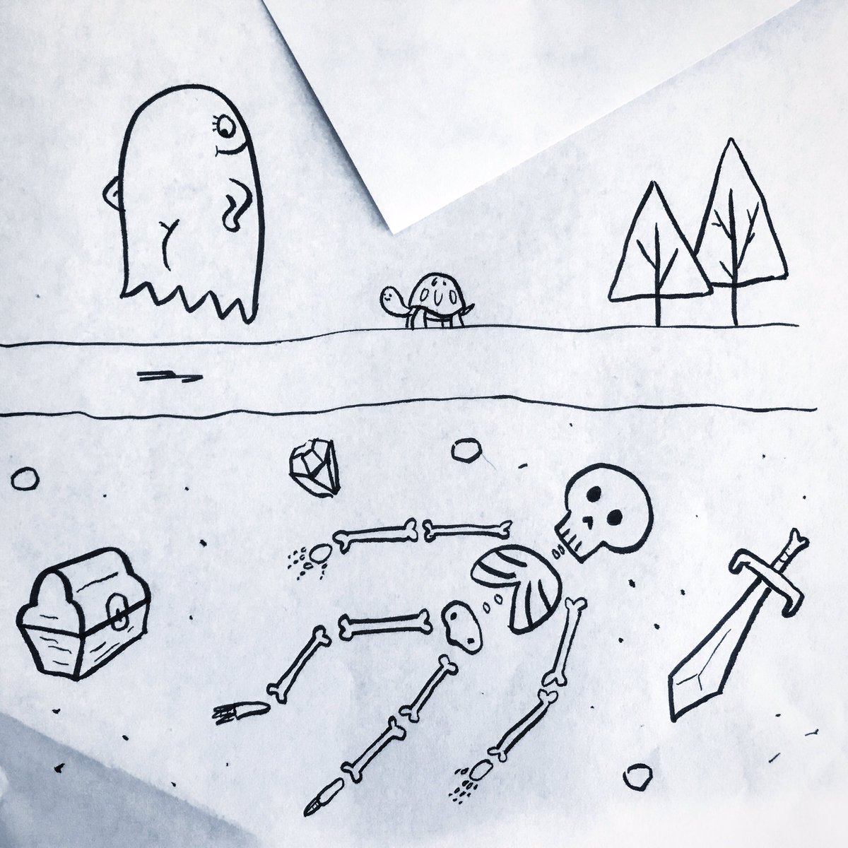 1200x1200 Nathan Mazur On Twitter Quick, Weird Drawing For My Daughter