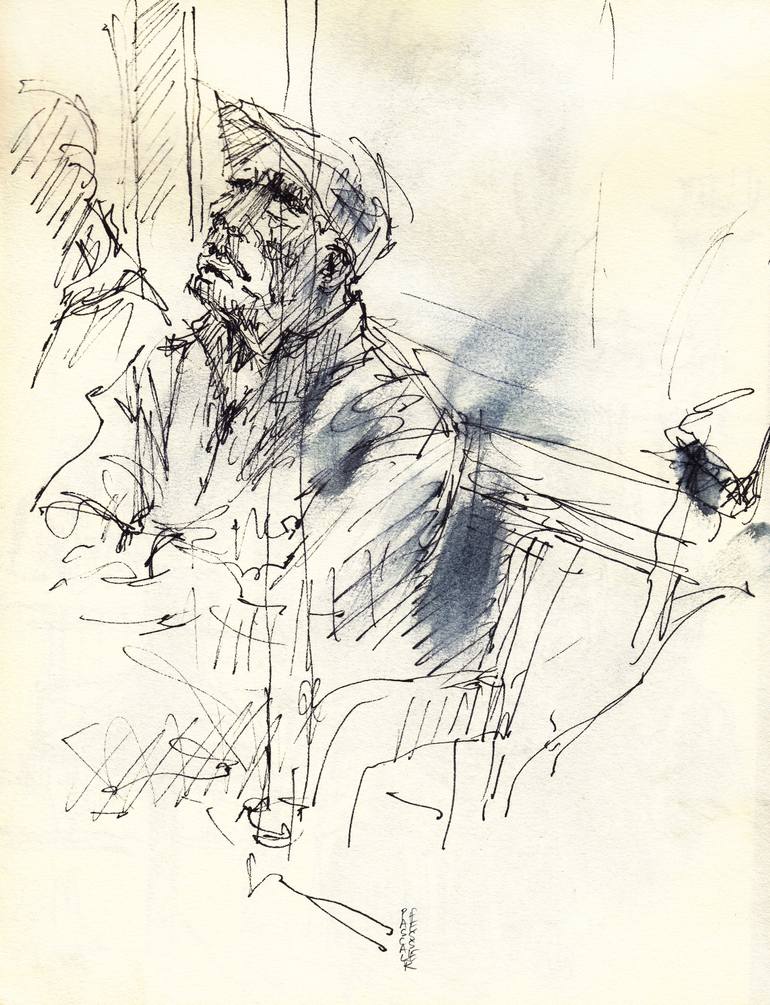 770x1005 Saatchi Art User Of Underground Drawing By Pascal Fessler