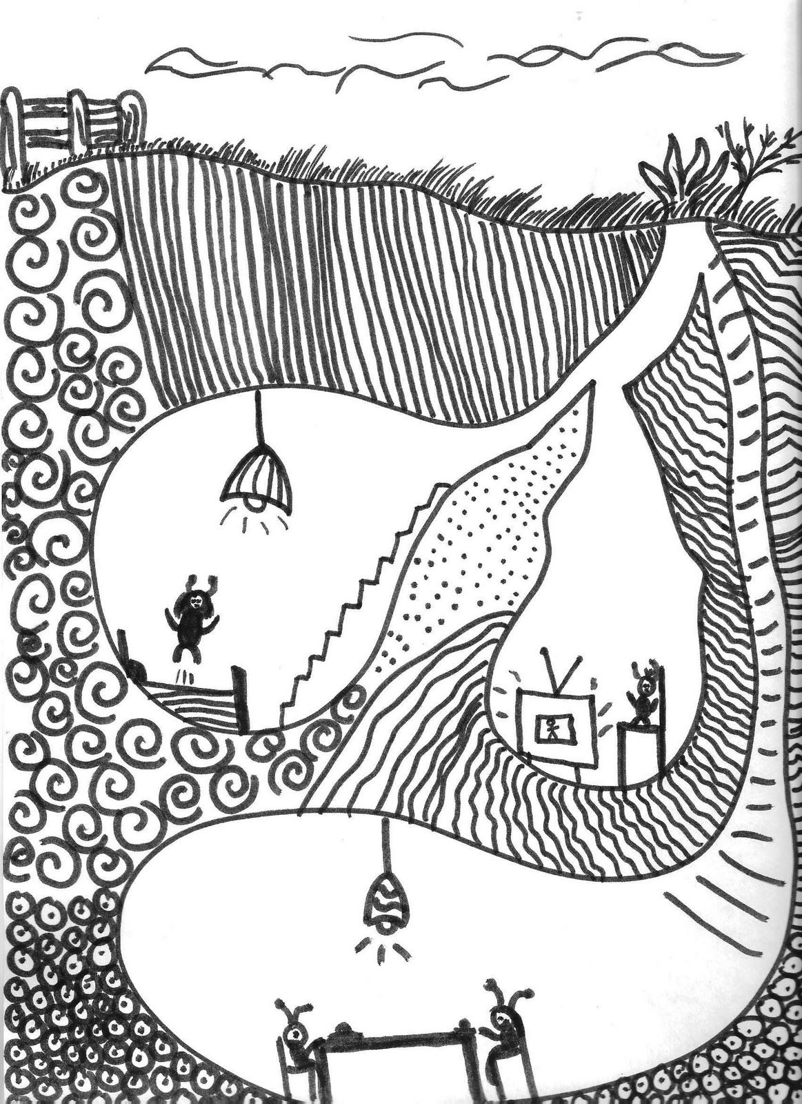 1163x1600 North Art Alert Fourth Grade Underground Worlds Art Projects