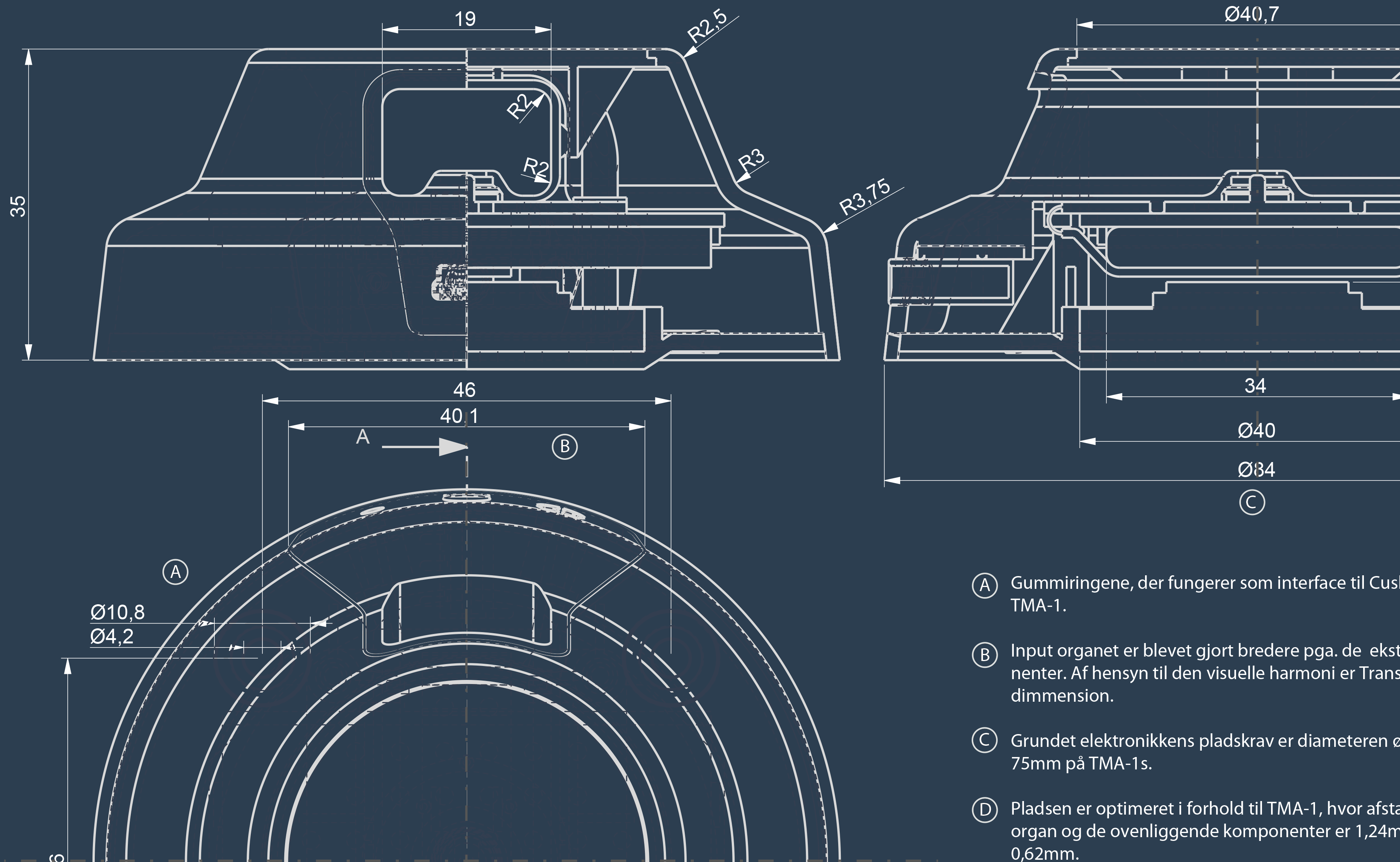 3723x2291 Simon Madsen Assembly Drawing For Headphone Housing Unit