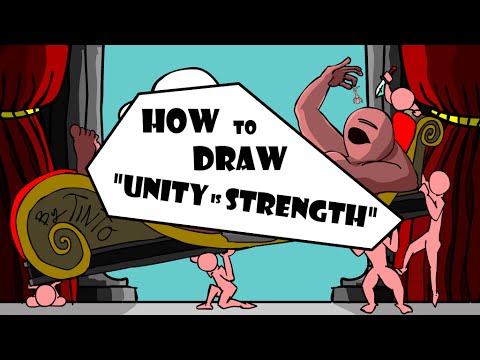 480x360 How To Draw Unity Is Strength