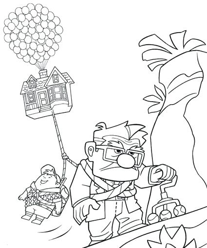 425x510 Disney Up Coloring Pages From The Movie Photos Book Ariel Online