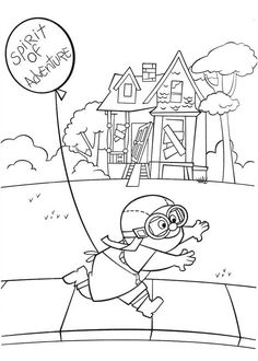 236x330 Drawing Images Of House In Movie Up Karl S House Flying Through