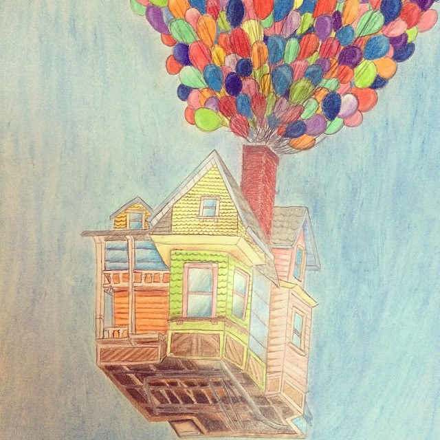 640x640 Courtney Was Asked If She Could Draw The House Being
