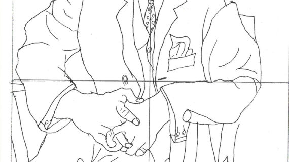 570x320 Pablo Picasso Upside Down Drawing Drawing On Right Side