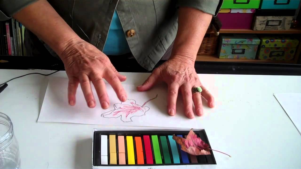 1280x720 How To Use Chalk Pastels To Add Color To A Drawing