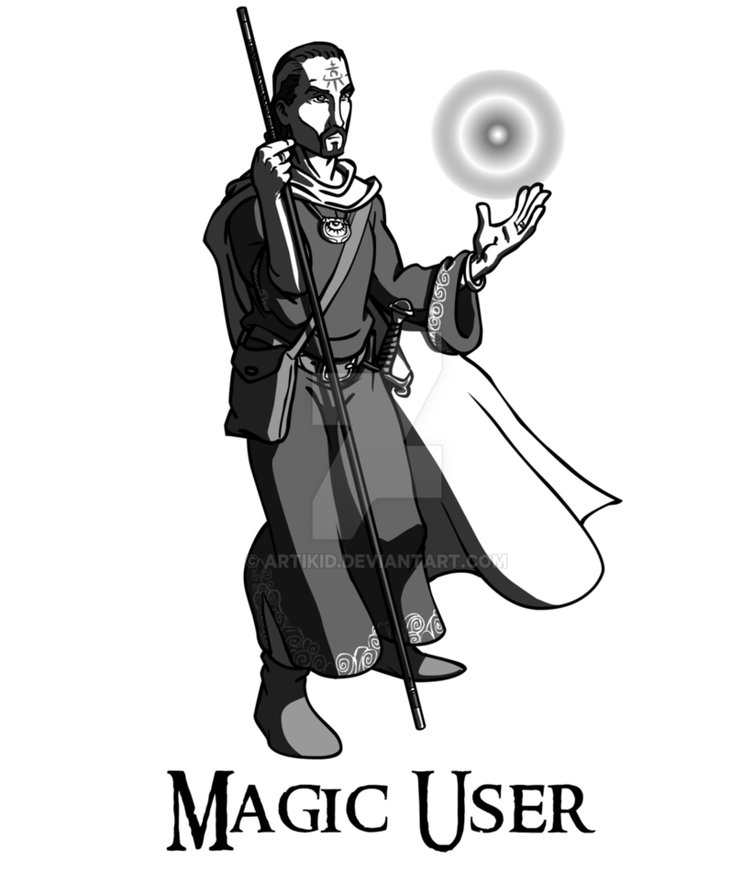 832x961 Magic User By Artikid