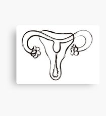 210x230 Uterus Drawing Canvas Prints Redbubble