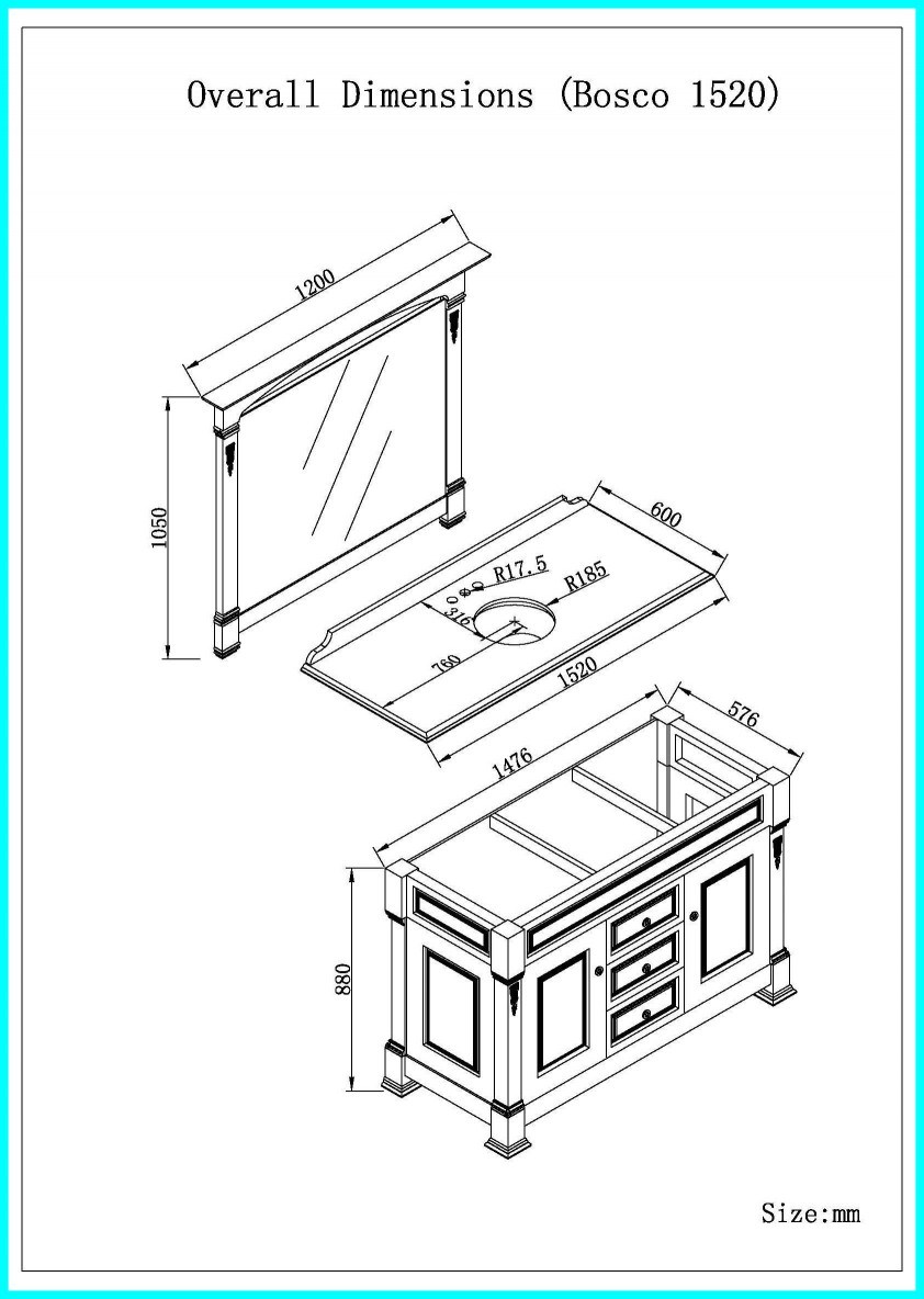 842x1184 Awesome Standard Bathroom Vanity Depth U Vanities Of Drawings
