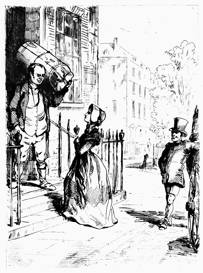 669x900 Thackeray Vanity Fair Drawing By Granger