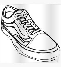 210x230 Shoes Vans Drawing Posters Redbubble