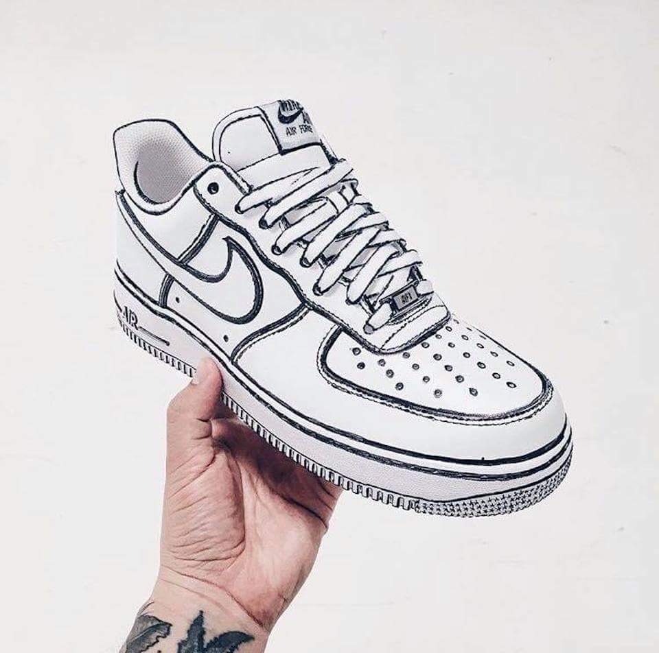 960x952 Drawn Vans Shoe