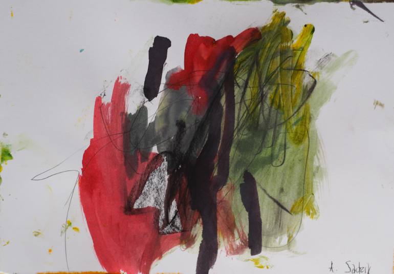 770x535 Saatchi Art Variation Drawing By Anna Sadzik