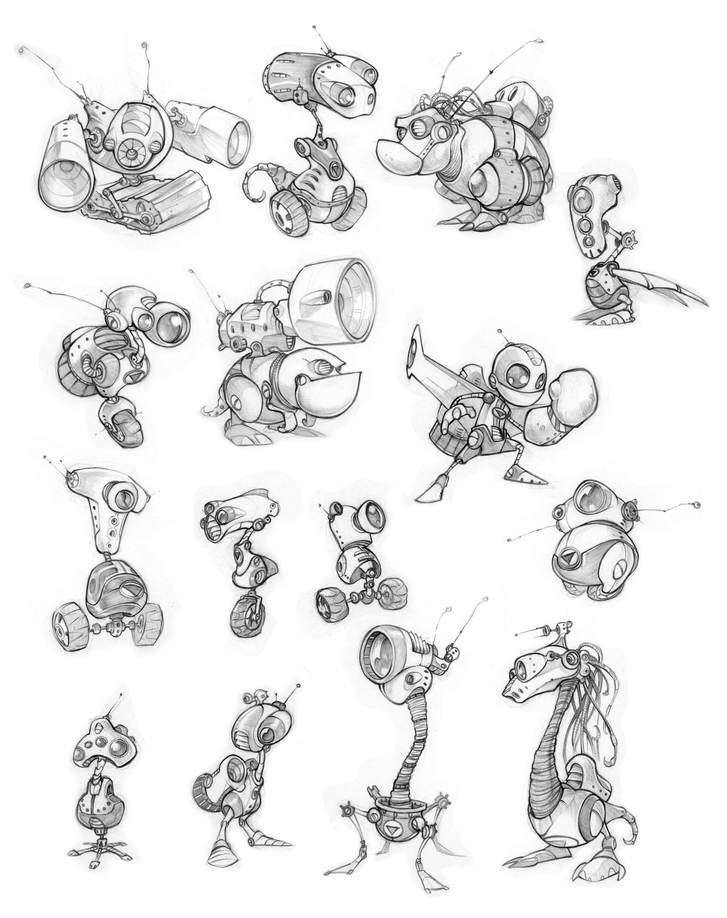 2375x3000 Original Ratchet Amp Clank Concept Art Revealed