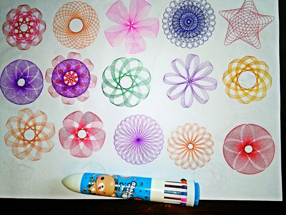 1000x750 High Quality Spirograph Versatility Variety Geometric Sketchpad