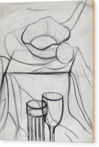 416x618 Line Variety Drawing By Jana Barros