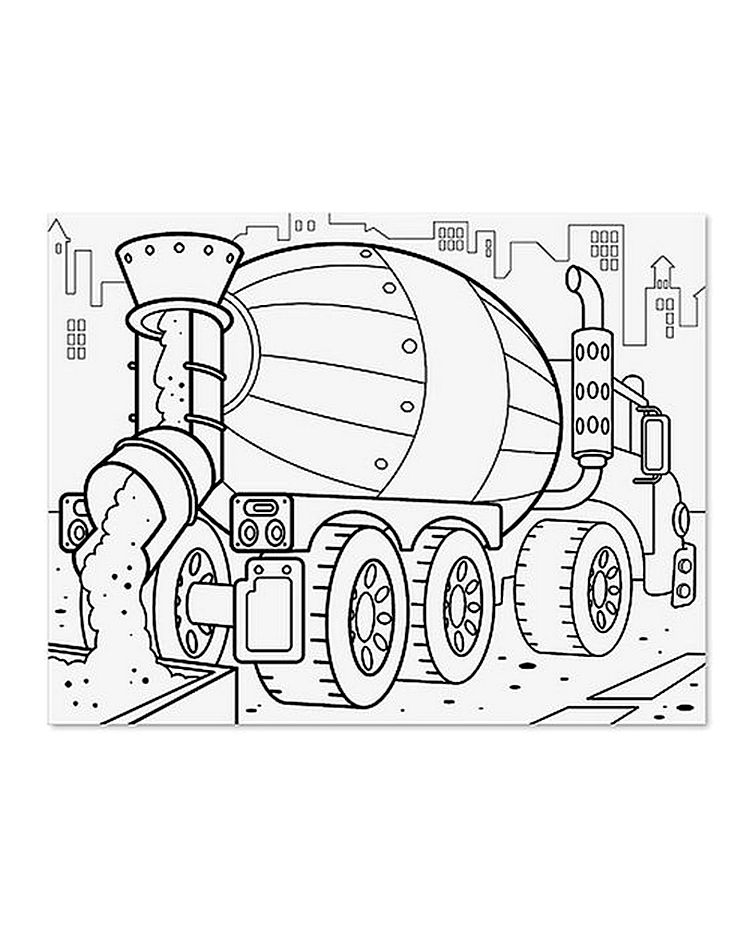 750x950 Melissa Amp Doug Jumbo Colouring Pad Vehicles Craft4kids Australia