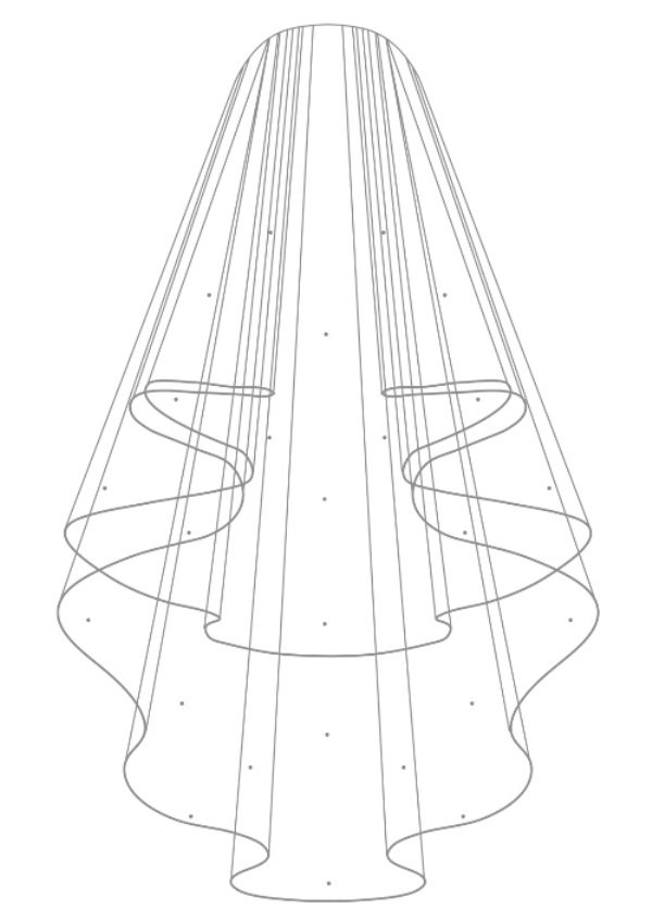 600x848 Veil Soft With 40 Swarovski's Stones (Bbc S71) Buy Online