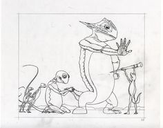 236x185 Well You Could Paint Me Sk Original Pencil On Vellum