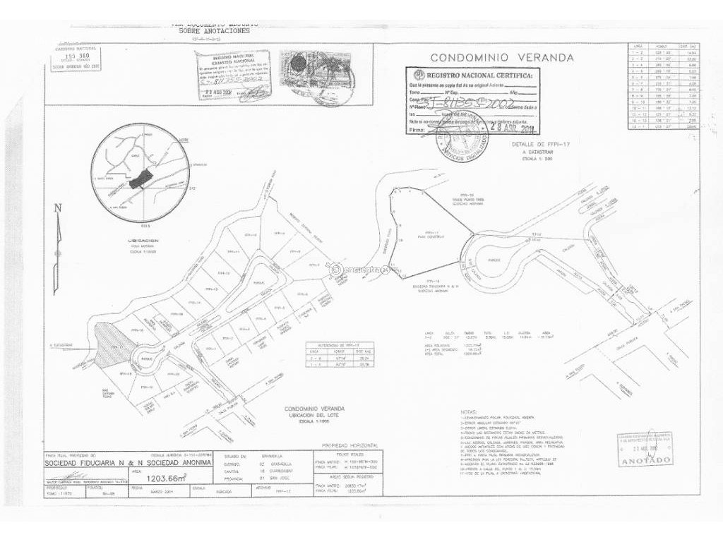 1024x768 Land Granadilla Venta Lote En Condominio Veranda. Super Barato