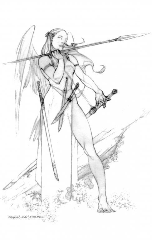 487x768 Art By Alberto Varanda Ilustraciones Sketches