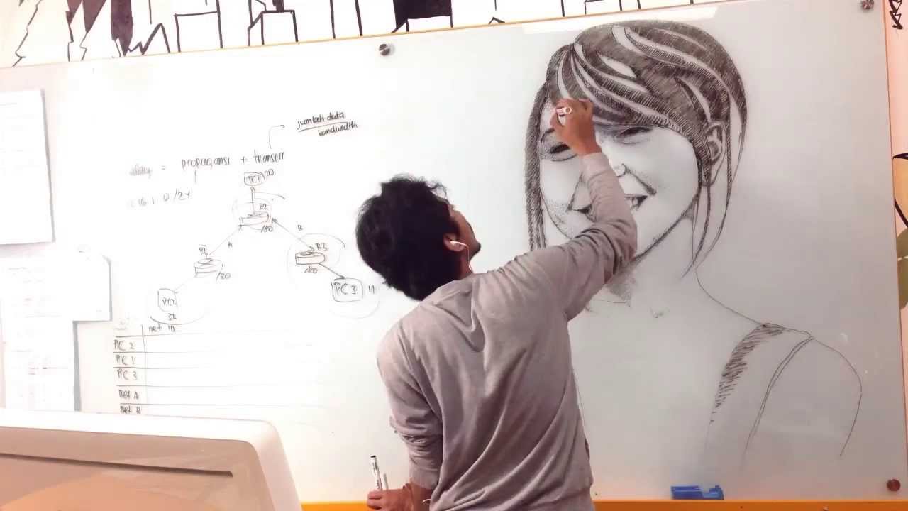 1280x720 Jessica Veranda ( @vejkt48 ) Marker Drawing By @nooraditama