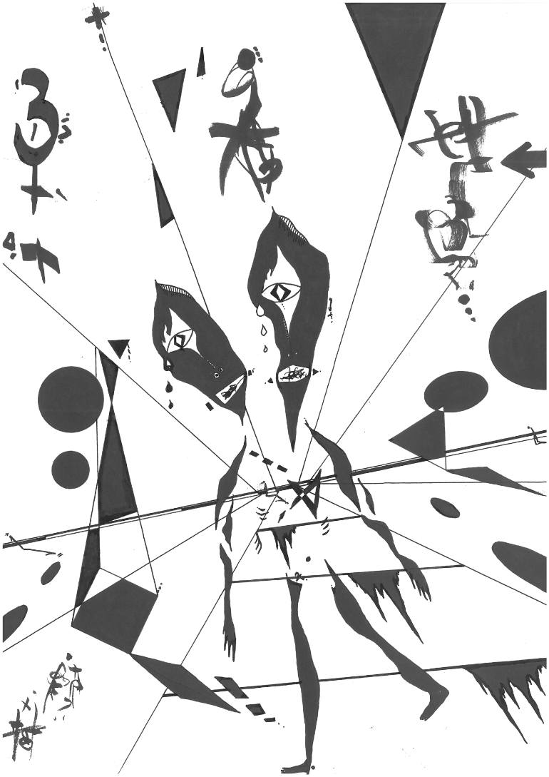 770x1089 Saatchi Art Vertigo Drawing By Francisco Capelo