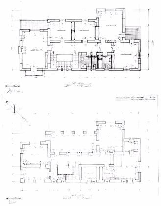 329x420 Villa Farid Bey Working Drawing Ground Floor And First Floor